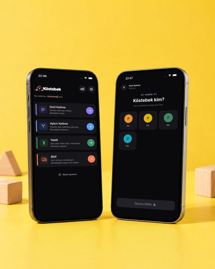 Köstebek — Mobile game