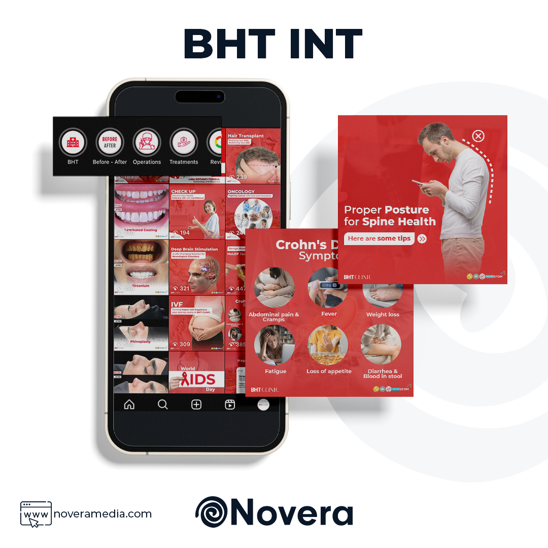 BHT Clinic International - Sosyal Medya Yönetimi