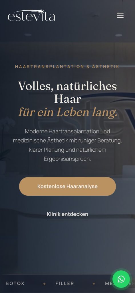 Estevita — mobile site
