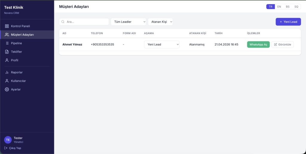Sodo CRM